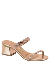 BLOCK HEEL OPEN TOE vizzano