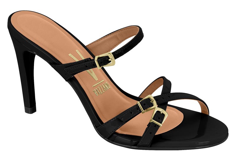 BLOCK HEEL OPEN TOE vizzano